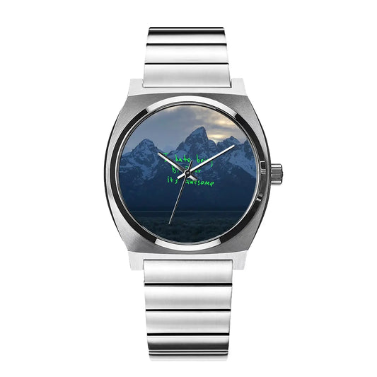 YE Album Inspired Retro Quartz Watch Dope Dial