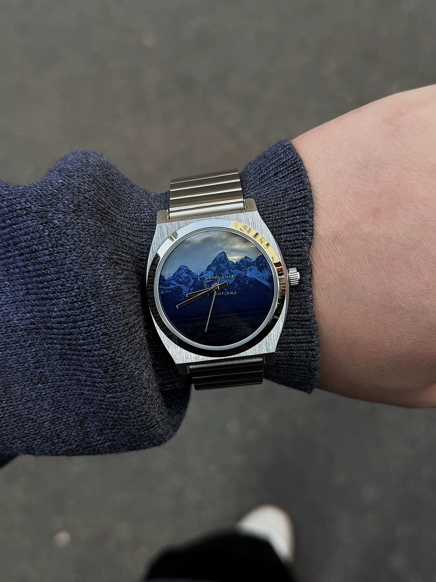 YE Album Inspired Retro Quartz Watch Dope Dial