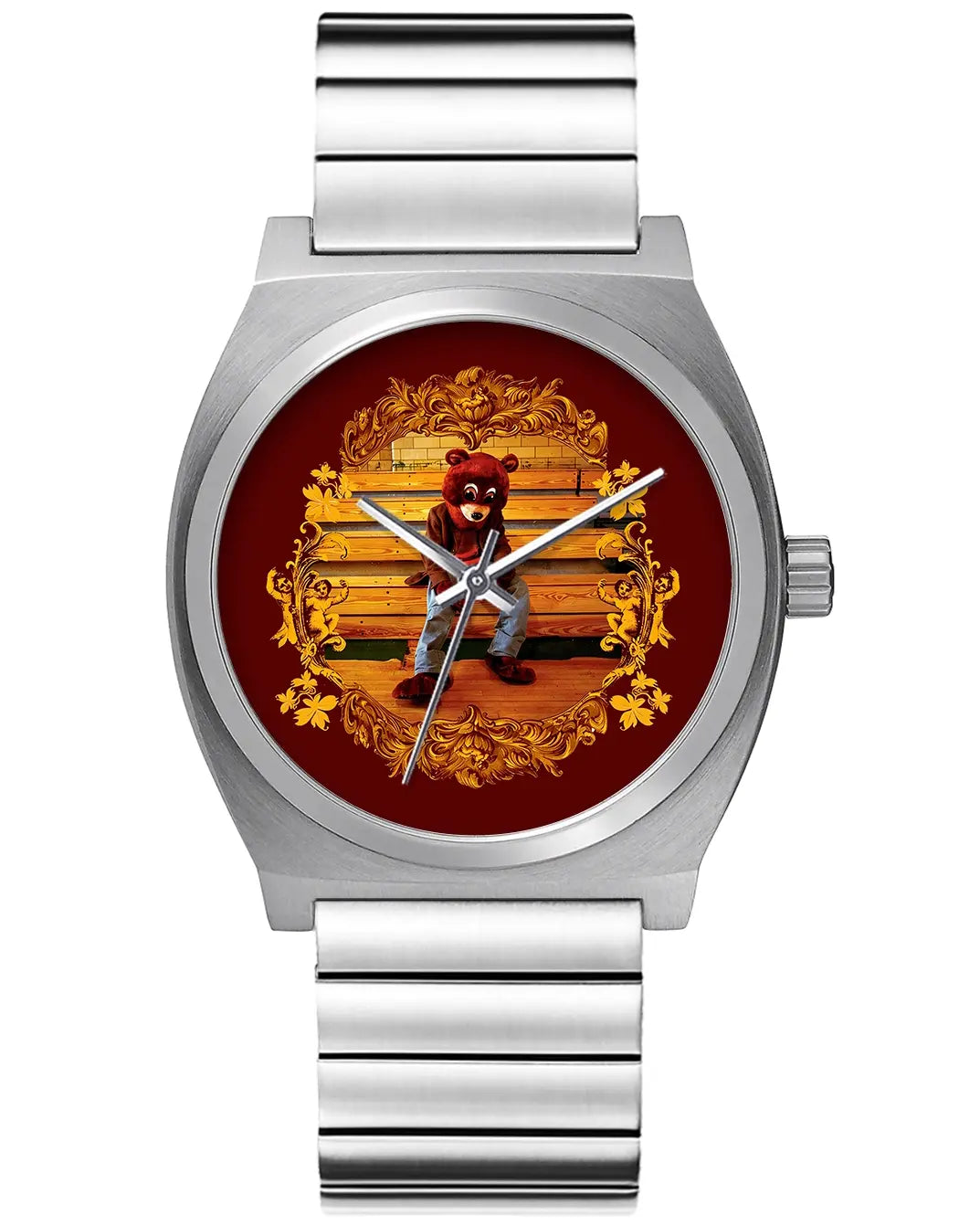 The College Dropout Album Inspired Retro Quartz Watch Dope Dial