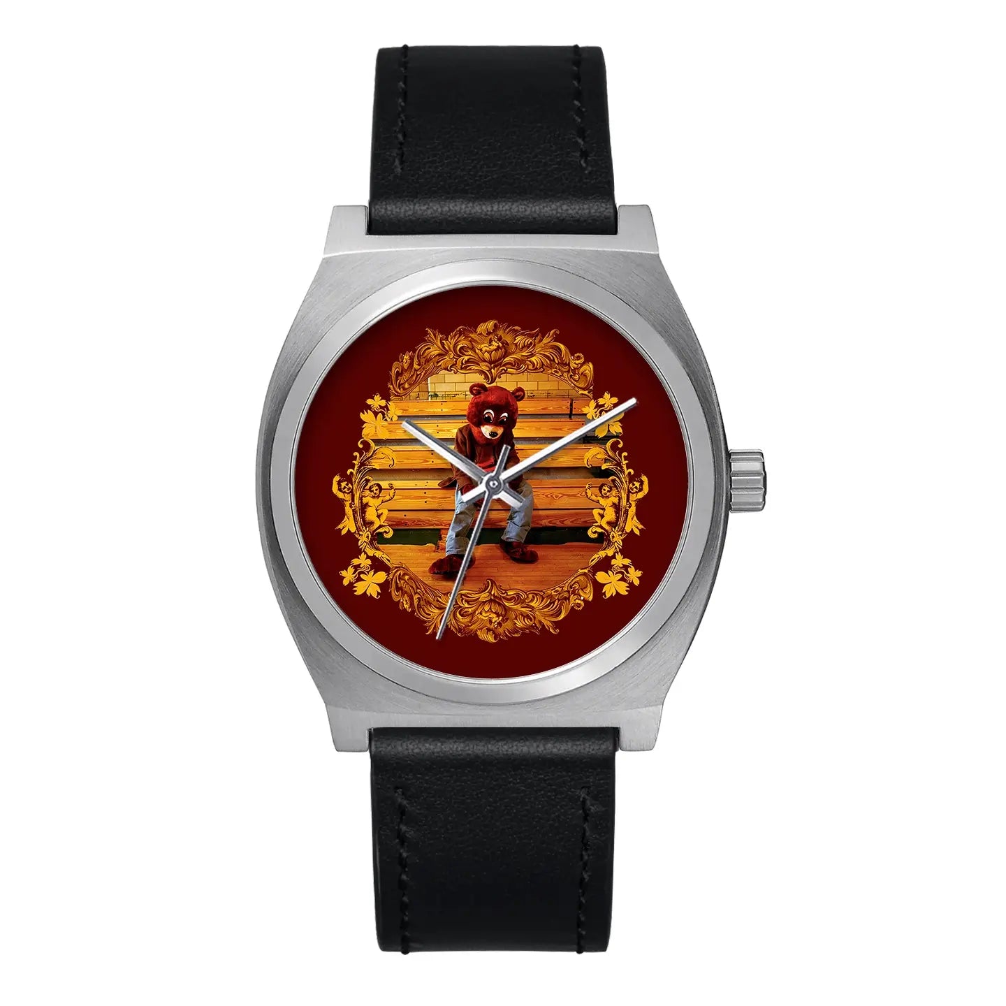 The College Dropout Album Inspired Retro Quartz Watch Dope Dial