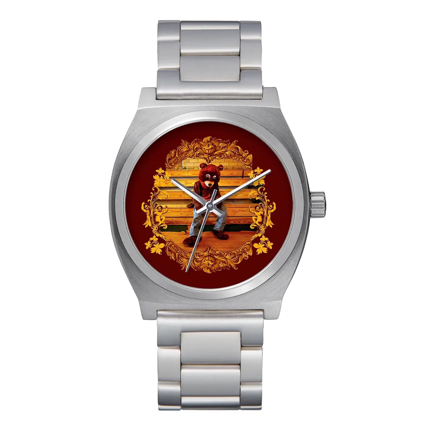 The College Dropout Album Inspired Retro Quartz Watch Dope Dial