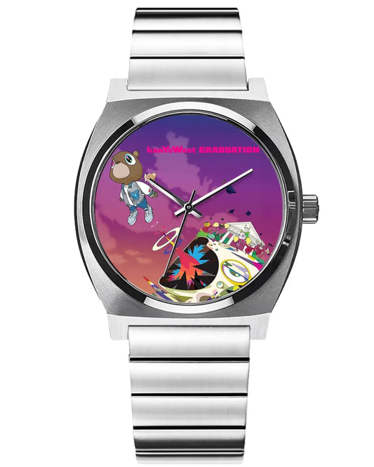 Graduation Album Inspired Retro Quartz Watch Dope Dial