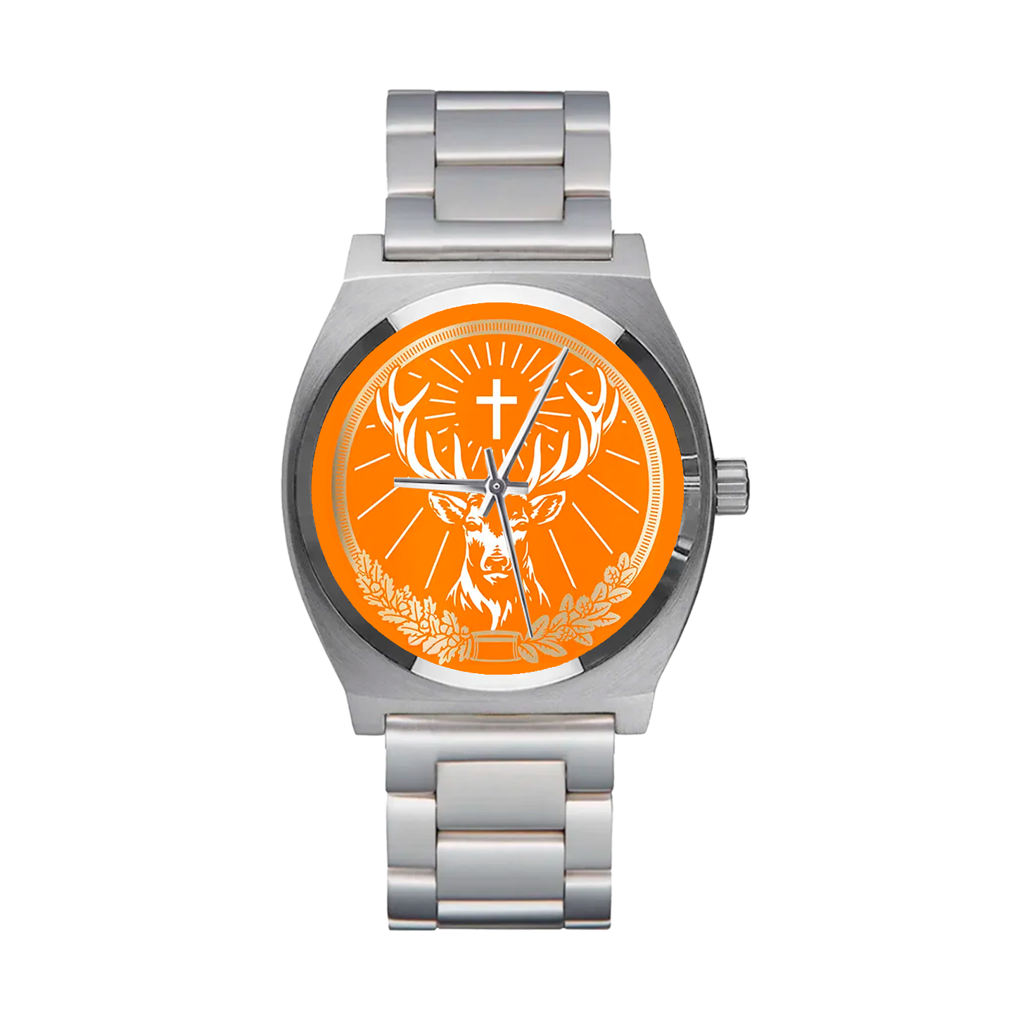 Jagger Orange Inspired Retro Quartz Watch Dope Dial