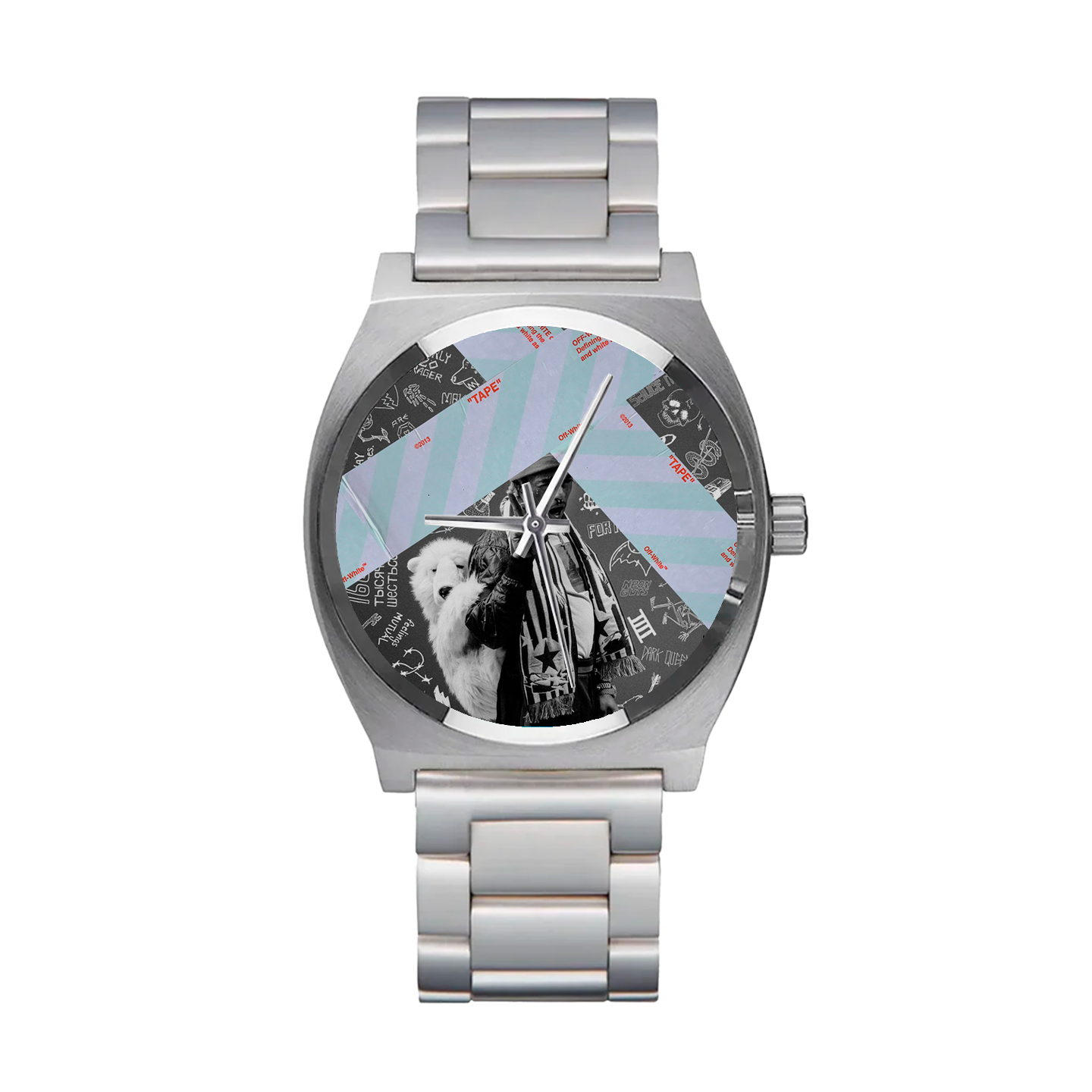 Luv Is Rage 2 Album-Inspired Retro Quartz Watch Dope Dial