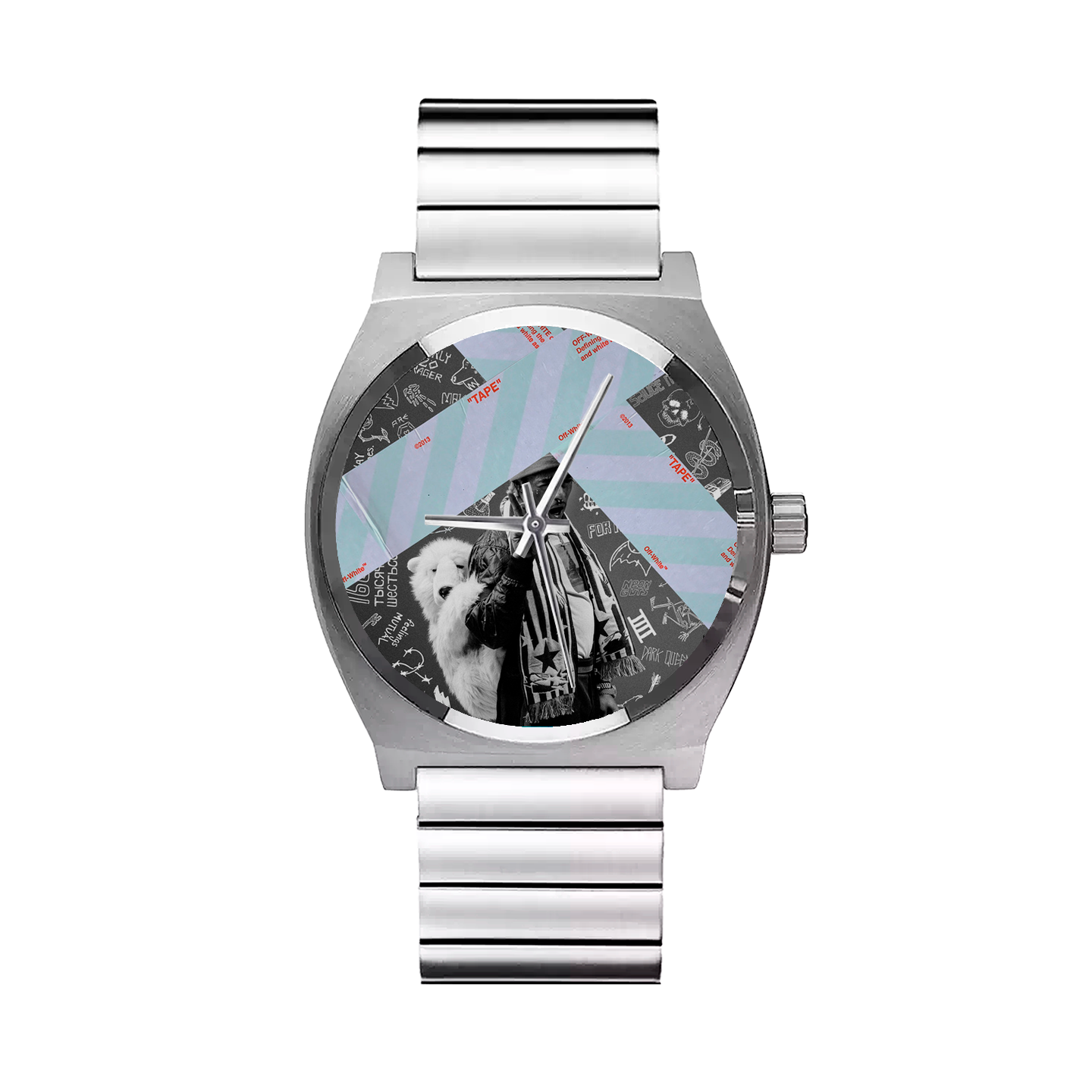 Luv Is Rage 2 Album-Inspired Retro Quartz Watch Dope Dial