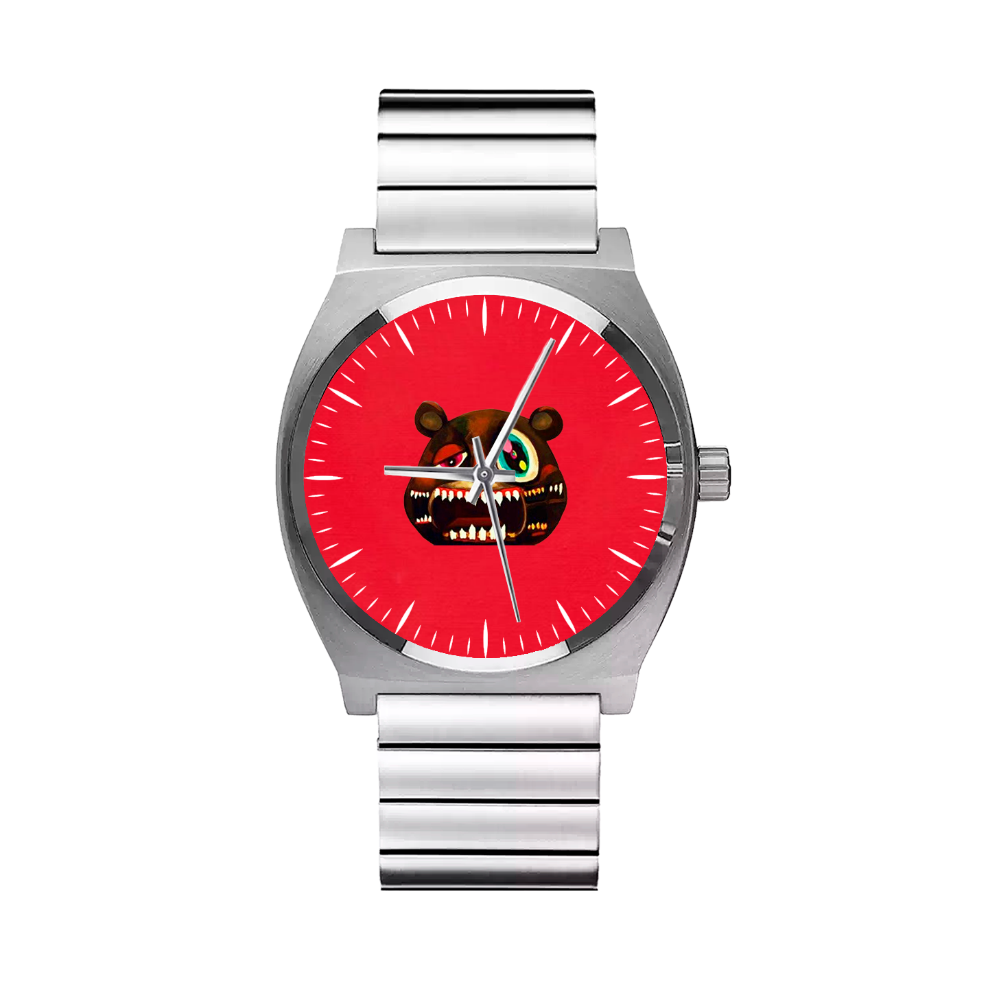 MBDTF Bear Album Inspired Retro Quartz Watch Dope Dial